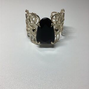 Kendra Scott, vintage Cambrie cuff, black